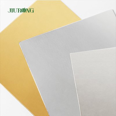 Papan Kue Sekali Pakai MDF Square Warna Putih Dan Emas