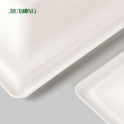 Pelat Kertas Kraft Sekali Pakai Biodegradable Untuk Cetak Kustom Massal Pesta