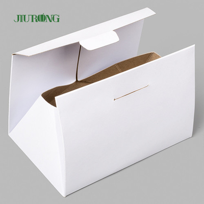 Disposable Cardboard Catering Food Paper Packaging Box Dengan Tutup Jendela