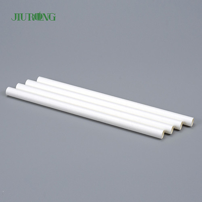 Sedotan Kertas Biodegradable Putih Ramah Lingkungan Food Grade 4.6mm Dia