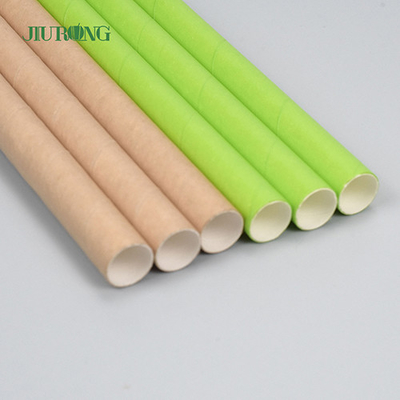 Jiurong Food Grade Biodegradable Paper Sedotan Ramah Lingkungan Natal