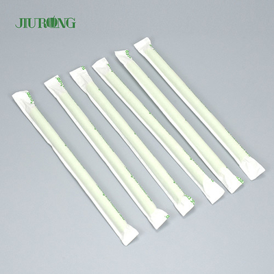 Jiurong Food Grade Biodegradable Paper Sedotan Ramah Lingkungan Natal