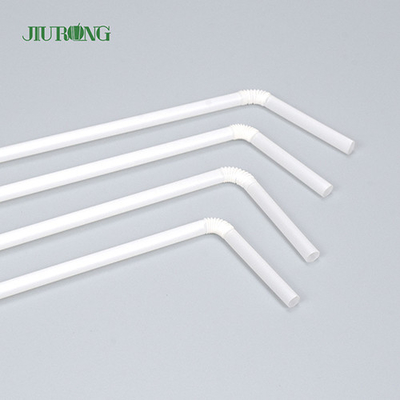 Sedotan Pla Biodegradable Ramah Lingkungan 4.6 * 150mm Kertas Sedotan Untuk Minuman Panas