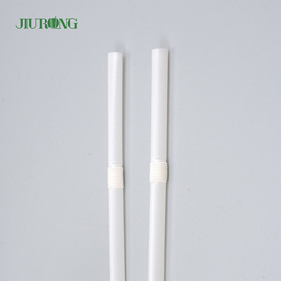 Sedotan Pla Biodegradable Ramah Lingkungan 4.6 * 150mm Kertas Sedotan Untuk Minuman Panas