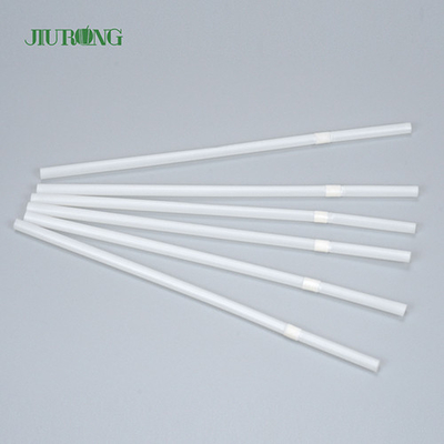 Sedotan Pla Biodegradable Ramah Lingkungan 4.6 * 150mm Kertas Sedotan Untuk Minuman Panas
