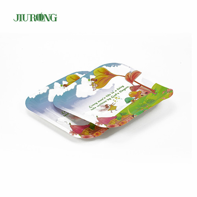 Lapisan UV Pelat Kertas Biodegradable Food Grade Laminasi Matt yang Dapat Didaur Ulang
