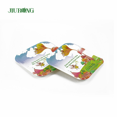 Lapisan UV Pelat Kertas Biodegradable Food Grade Laminasi Matt yang Dapat Didaur Ulang