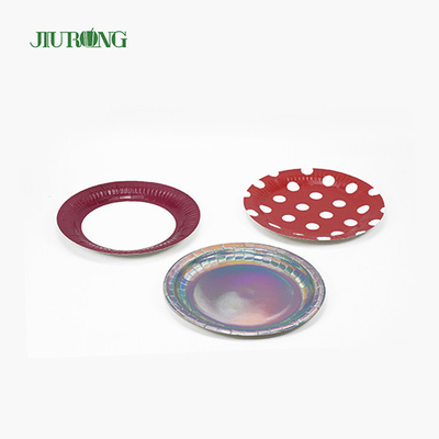Pelat Kertas Biodegradable 7 inci