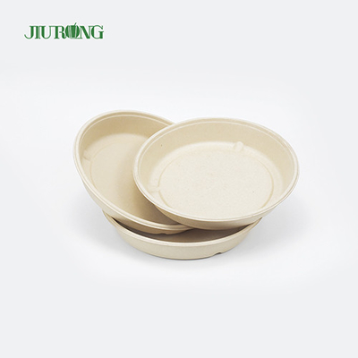 Wadah Makanan Tebu Sekali Pakai Hamburger Bagasse Paper Tray