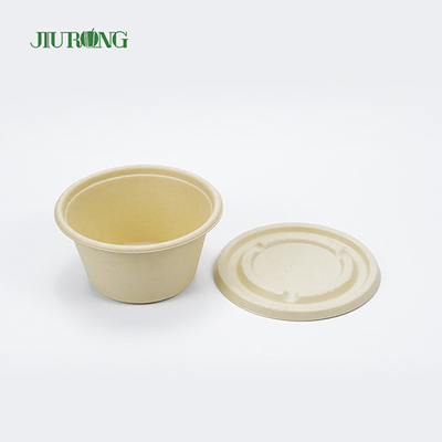 Wadah Makanan Tebu Ramah Lingkungan Biodegradable Bagasse Takeaway Box 600ml