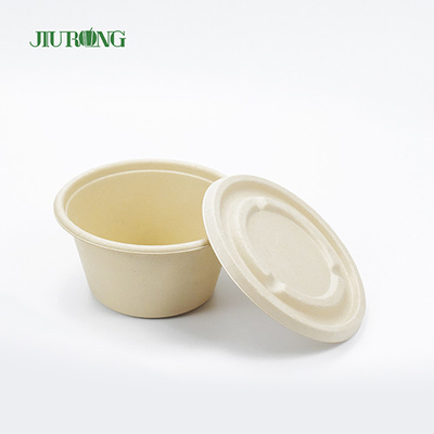 Wadah Makanan Tebu Ramah Lingkungan Biodegradable Bagasse Takeaway Box 600ml