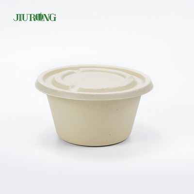 Wadah Makanan Tebu Ramah Lingkungan Biodegradable Bagasse Takeaway Box 600ml