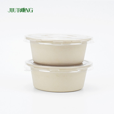 Kemasan Makanan Cepat Saji ampas tebu mengambil wadah Biodegradable Greaseproof