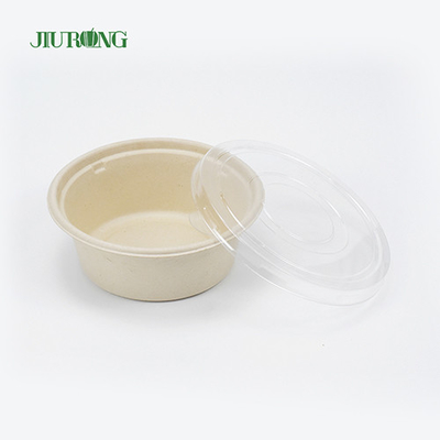 Kemasan Makanan Cepat Saji ampas tebu mengambil wadah Biodegradable Greaseproof
