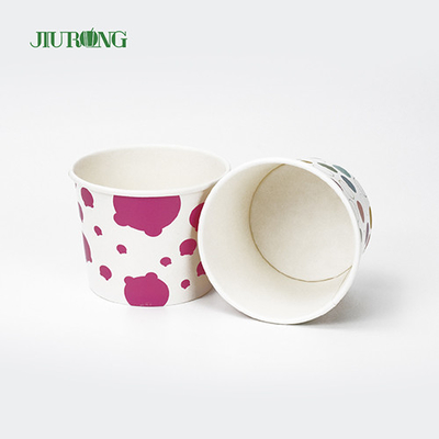 Cangkir Kertas Ramah Lingkungan Berkelanjutan 16oz PE Coated Biodegradable Cups Untuk Minuman Panas