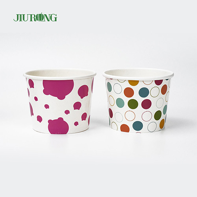 Cangkir Kertas Ramah Lingkungan Berkelanjutan 16oz PE Coated Biodegradable Cups Untuk Minuman Panas