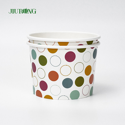 Food Grade Biodegradable Paper Cups 18oz Ramah Lingkungan untuk Es Krim