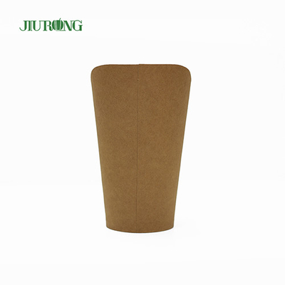 FDA Disposable Biodegradable Paper Cups LOGO Kustom ramah lingkungan untuk Keripik