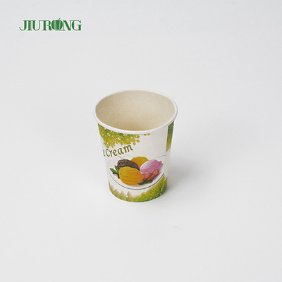 5oz 6oz Single Wall Kraft Biodegradable Paper Cups Untuk Kopi Teh Susu