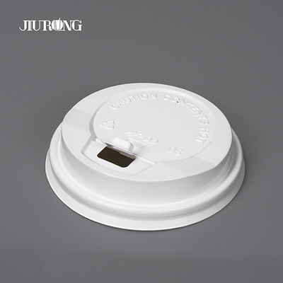 Minuman Panas Sekali Pakai Paper Cup Cover White Biodegradable Jiurong