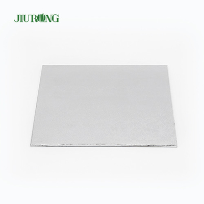 Papan Kue Sekali Pakai Perak Timbul 30 * 40cm Untuk Toko Roti