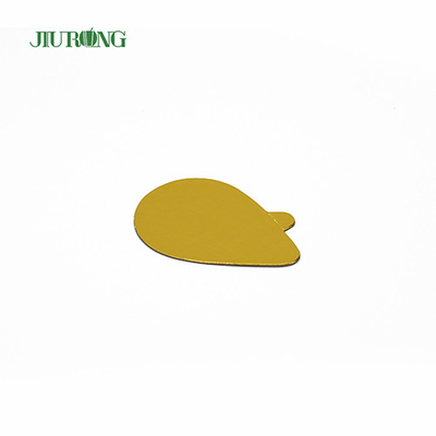 100*65mm Papan Kue Sekali Pakai Food Grade Foil Paper Oval Cake Drums