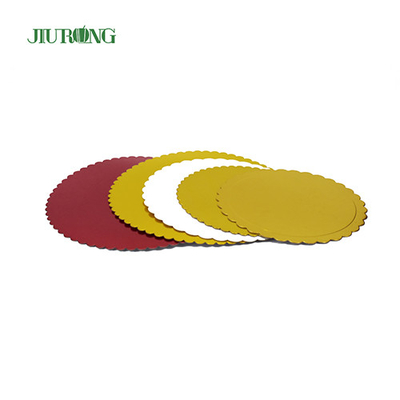 Food Grade Foil Paper Disposable Cake Board Biodegradable Dapat Didaur Ulang