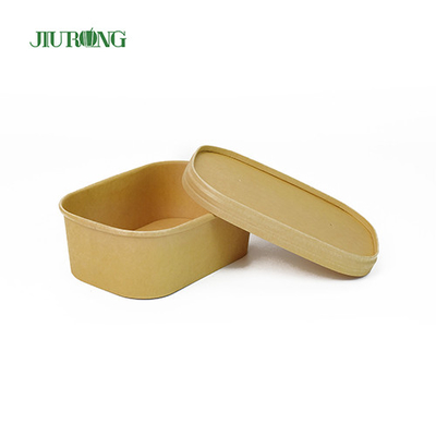 Food Grade Biodegradable Paper Bowl 1000ml Ramah Lingkungan Sekali Pakai