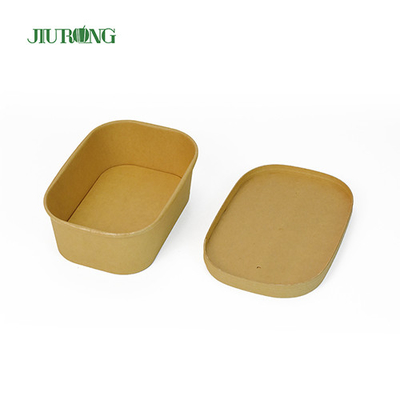 Food Grade Biodegradable Paper Bowl 1000ml Ramah Lingkungan Sekali Pakai