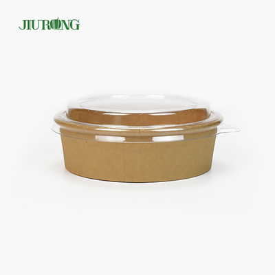 Mangkuk Kertas Biodegradable Ramah Lingkungan Berkelanjutan 1500ml untuk Roti Hamburger