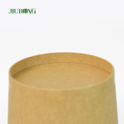 PLA Coating Biodegradable Paper Bowl Ramah Lingkungan Sekali Pakai 32Oz Dengan Tutup