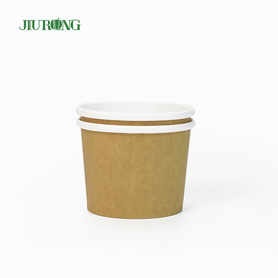 Food Grade Biodegradable Paper Bowl Dapat Didaur Ulang 30 Oz Ice Cream Paper Cup