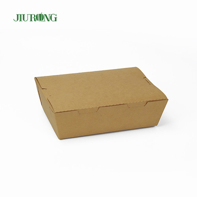 Wadah Takeaway Biodegradable Ramah Lingkungan 2100ml Paper Sushi Box