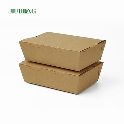 Wadah Takeaway Biodegradable Ramah Lingkungan 2100ml Paper Sushi Box