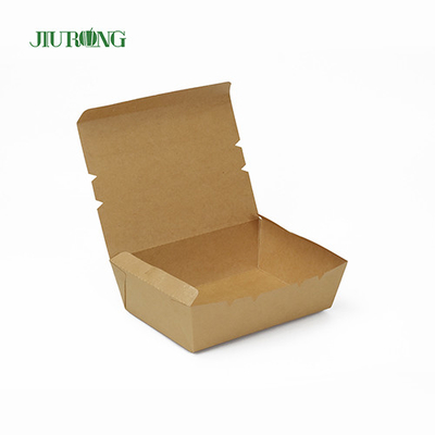 Wadah Takeaway Biodegradable Ramah Lingkungan 2100ml Paper Sushi Box