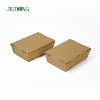 Wadah Takeaway Biodegradable Ramah Lingkungan 2100ml Paper Sushi Box