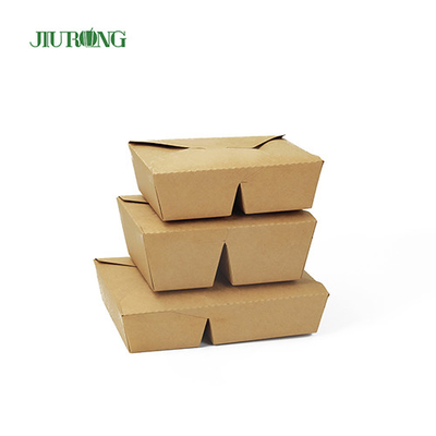 Kemasan Takeaway Wadah Kertas Biodegradable 1480ml Untuk Charcuterie