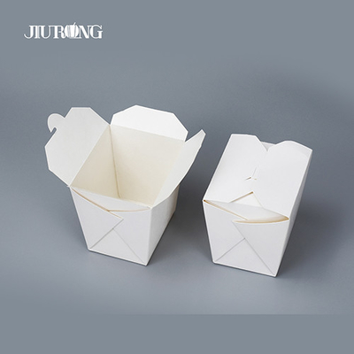 Wadah Sup Kertas Sekali Pakai Biodegradable F Flute Daur Ulang ISO9001