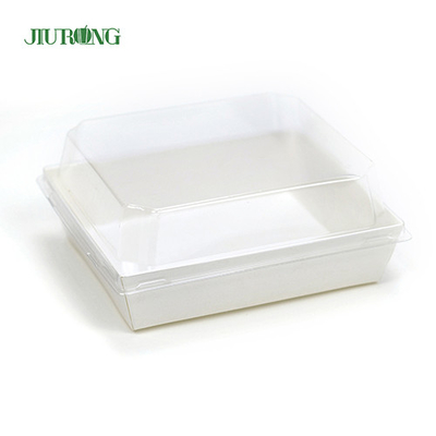 F Flute Daur Ulang Wadah Kertas Biodegradable Toko Makanan Cepat Saji OEM ODM