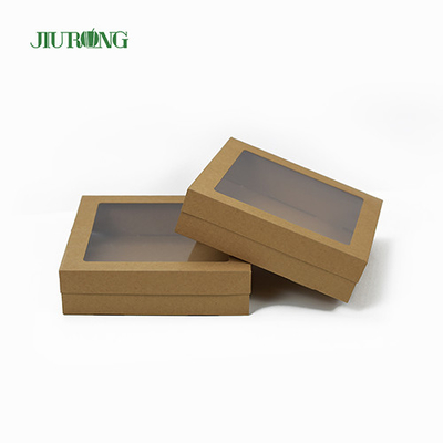 Jiurong ODM Ramah Lingkungan Kemasan Takeaway Baki Makanan Bergelombang Biodegradable