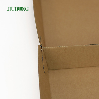 Kemasan Takeaway Ramah Lingkungan Lidah Tunggal Kertas Kraft Daur Ulang 1600ml