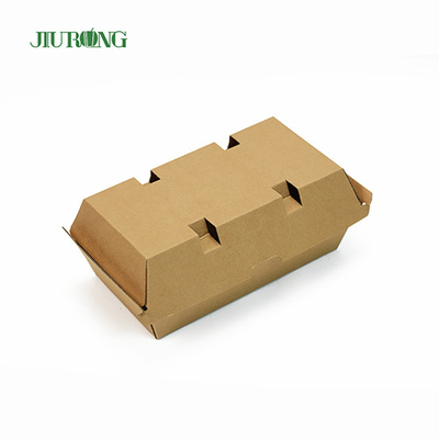 500ml Kemasan Takeaway Ramah Lingkungan Bergelombang