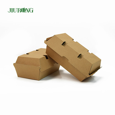 500ml Kemasan Takeaway Ramah Lingkungan Bergelombang