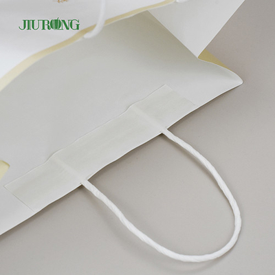 Hadiah Ramah Lingkungan Kantong Kertas Biodegradable 350mm Dengan Menangani Roti