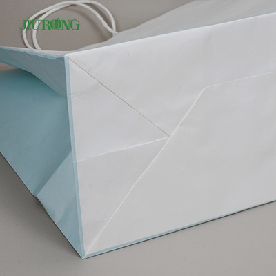 Kantong kertas kraft kustom tahan air Biodegradable Ramah lingkungan 320mm