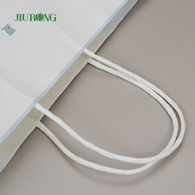 Kantong kertas kraft kustom tahan air Biodegradable Ramah lingkungan 320mm