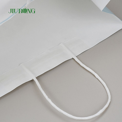 Kantong kertas kraft kustom tahan air Biodegradable Ramah lingkungan 320mm