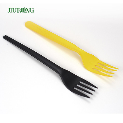 Plastik PLA Biodegradable Disposable Sendok Garpu Bagas Sendok Garpu Sekali Pakai Ramah Lingkungan