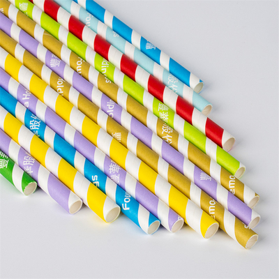 Jerami Kertas Biodegradable 5mm Halus Ramah Lingkungan