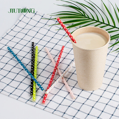 U Shape Paper Drink Sedotan Food Grade Biodegrad Dibungkus Secara Individual